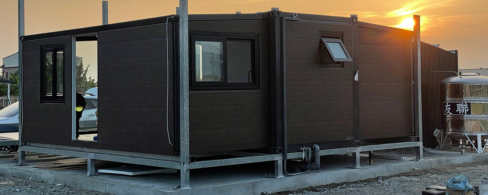 20Ft Expandable Container House Eco Edition